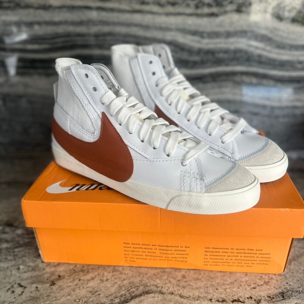 Nike Blazer Mid '77 Jumbo 'Dark Russet' Shoes SZ 13 Mens 14.5 WMNS